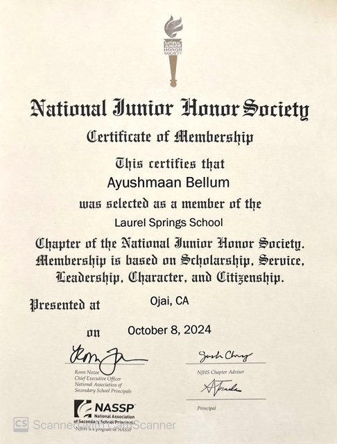 Honor Society 2024